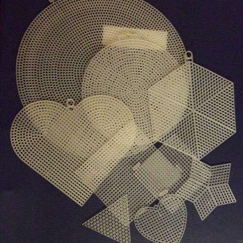 Telai in plastica per teneriffe, kit 9 pezzi