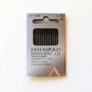 Aghi milward embroidery/ricamo cruna lunga n° 5-7-8-9-10