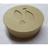 Scatola  in cartone rotonda con coperchio con pesci