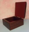 Scatola quadrata in legno cm 13,8 x 13,8 x 7,2 - immagine 7