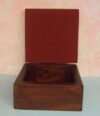 Scatola quadrata in legno cm 13,8 x 13,8 x 7,2 - immagine 6