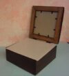 Scatola quadrata in legno cm 13,8 x 13,8 x 7,2 - immagine 5