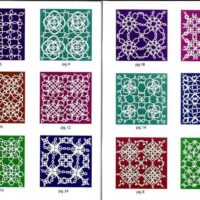 Jolly//tatting together square motifs