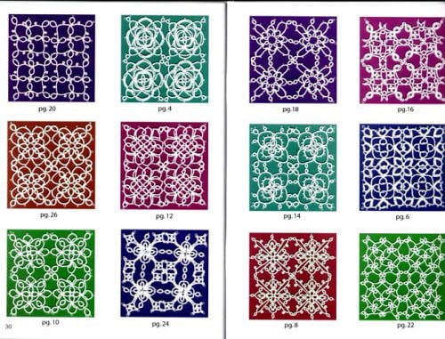 JOLLY//TATTING TOGETHER SQUARE MOTIFS