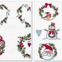 Decors de noel/decorazioni per il natale 2018 dmc