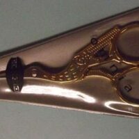 Premax forbice ricamo cigno dorato eco cm 9 made in italy