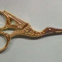 Premax forbice ricamo cigno dorato eco cm 9 made in italy