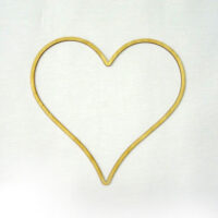 Cuore in legno cm 21