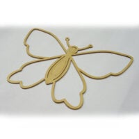 Farfalla in legno cm 29