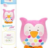 Kullaloo, set da cucito pupazzo civetta  "lou" rosa