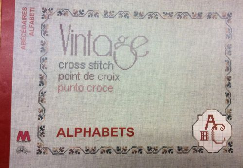 VINTAGE: ALFABETI A PUNTO CROCE