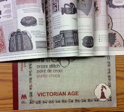 Vintage: disegni epoca vittoriana a punto croce