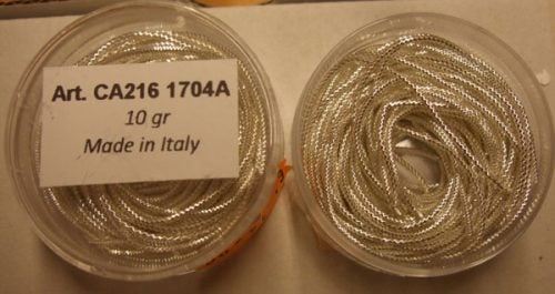 Canutiglia argento brillante 0,95