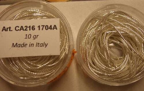 Canutiglia argento brillante 0,95