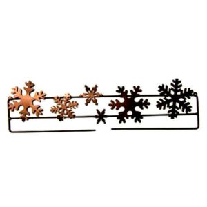 Supporto metallo stella x bordi da cm 10