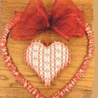 Cuore metallo ondulato piatto spessore 1,6 x 2,5 misure da cm 16 o 20 o 26