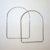 Finestra metallo cm 7,3 x 5,2 spessore 1,3, argento o oro