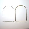 Finestra metallo cm 7,3 x 5,2 spessore 1,3, argento o oro - immagine 3