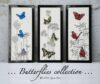 Schema blackwork: swallowtail butterlies aijsai designs - immagine 2