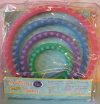 Knitting ring set, round loom stafil
