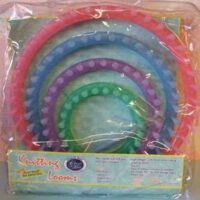 Knitting ring set, round loom stafil