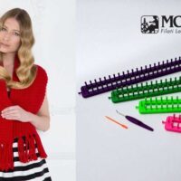 Magic loom set mondial/kit 4 pezzi (24-35-45-56  cm)