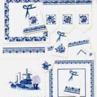 Lindner's  kreuzstiche  n°048  klassic blau