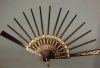 Struttura ventaglio  plastica marrone scuro cm 38