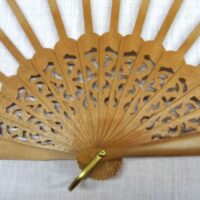 Struttura ventaglio  legno, cupido grande cm 43