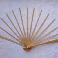 Ventaglio fan bambu naturale cm 49
