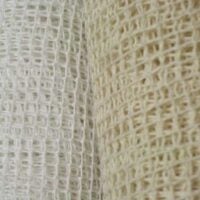 Rete 5 mm , 3° scelta, ecru' pezzi già tagliati