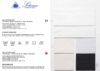Lino 450 (fili 24x24) sotema bianco ottico pezzi già tagliati - immagine 2