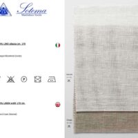 Lino t95 (cencio 6x6 fili) sotema, pezzi già tagliati