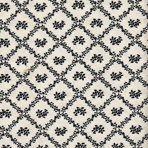 Black and white, rombi ultimi fat quarter