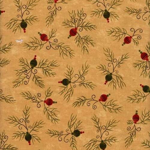 "delightful december" by sandy gervais for moda, balocchi altezza cm 110, vendita a multipli di 50 cm