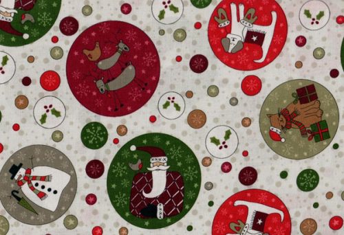 "Festive" by linette anderson kit 5 pezzi cm 50 x 110 - immagine 6