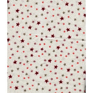 Red and ecru', rombi altezza cm 110, vendita a multipli di 50 cm