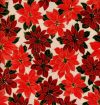 "holly night" by sentimental studios for moda, poinsettia € 17,00 al metro vendita a multipli di 50 cm