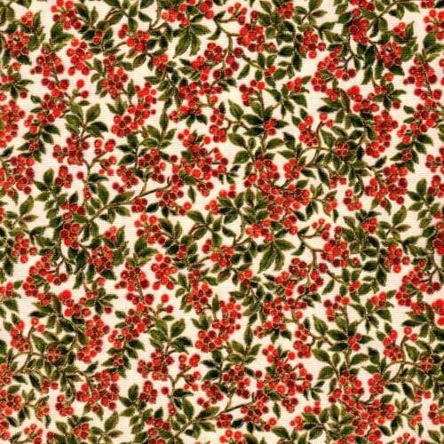 "holly night" by sentimental studios for moda, bacche € 17,00 al metro vendita a multipli di 50 cm