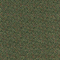 KANVAS14 "Kansas trouble favorites II" for moda, fiorellini verde 14, vendita a multipli di 50 cm