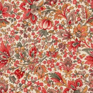 Red and ecru', rombi altezza cm 110, vendita a multipli di 50 cm