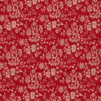 Red and ecru', fiorellini altezza cm 110, vendita a multipli di 50 cm