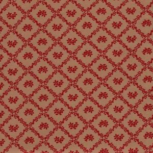 Red and ecru', rombi altezza cm 110, vendita a multipli di 50 cm