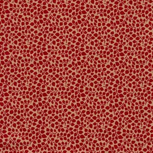 Red and ecru', foglie altezza cm 110, vendita a multipli di 50 cm