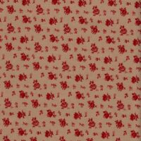 Red and ecru', prato altezza cm 110, vendita a multipli di 50 cm
