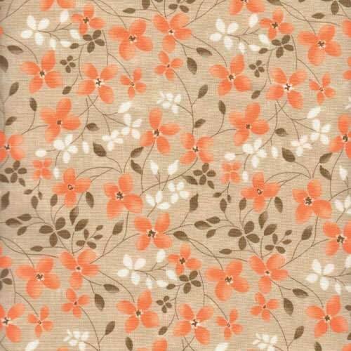 "refresh" by sandy gervais for moda, fiori arancio H cm 110  ULTIMI 2 PEZZI