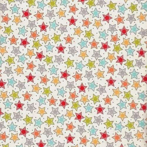 "the threehouse" by sweetwater for moda, stelline  H110 € 18,00 al metro vendita a multipli di 50 cm