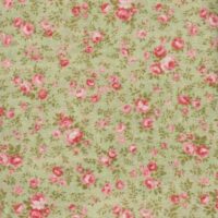 Tilda cotone lecien 31460 verde, altezza cm 110 € 17,00 al metro, vendita a multipli di 50 cm