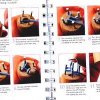 Knitting dolly, kit caterinette legno