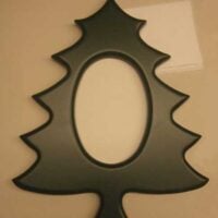 Jolly/albero di natale "pino" da appendere per merletto o ricamo